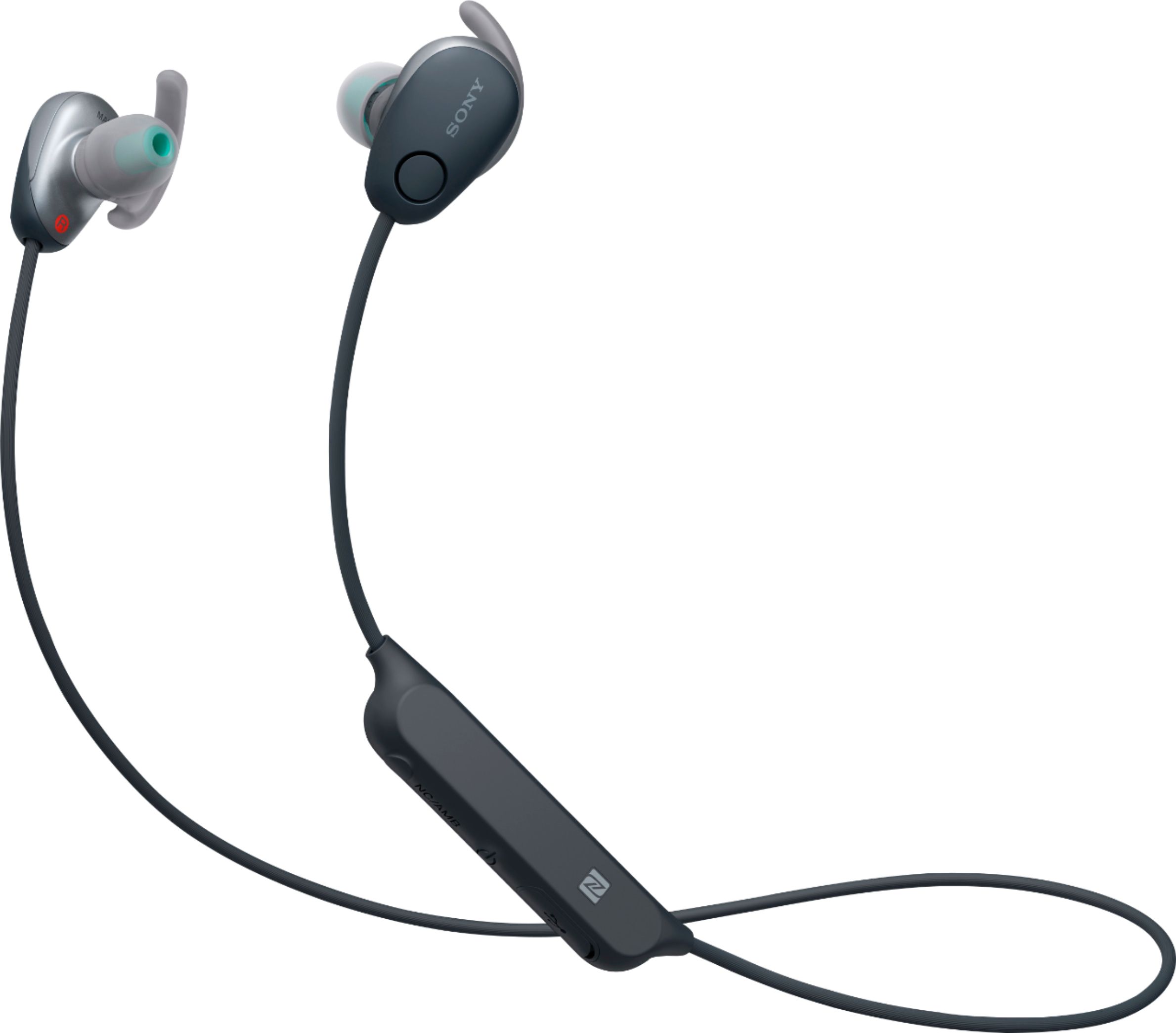 Sony - SP600N Sports Wireless Noise Cancelling In-Ear Headphones