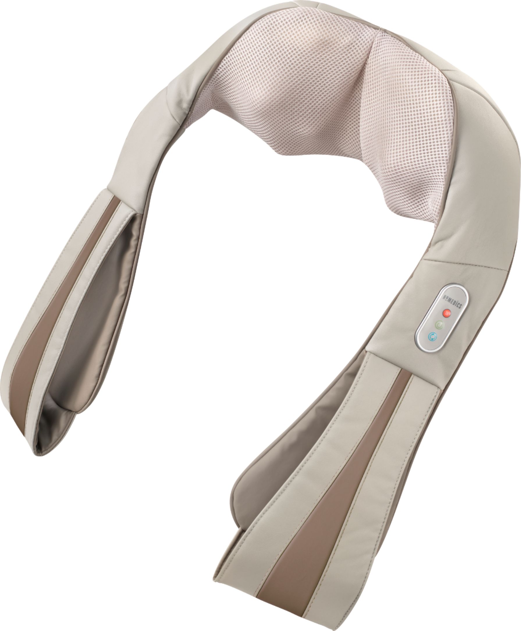 HoMedics - Shiatsu Deluxe Neck and Shoulder Massager with Heat - Gray
