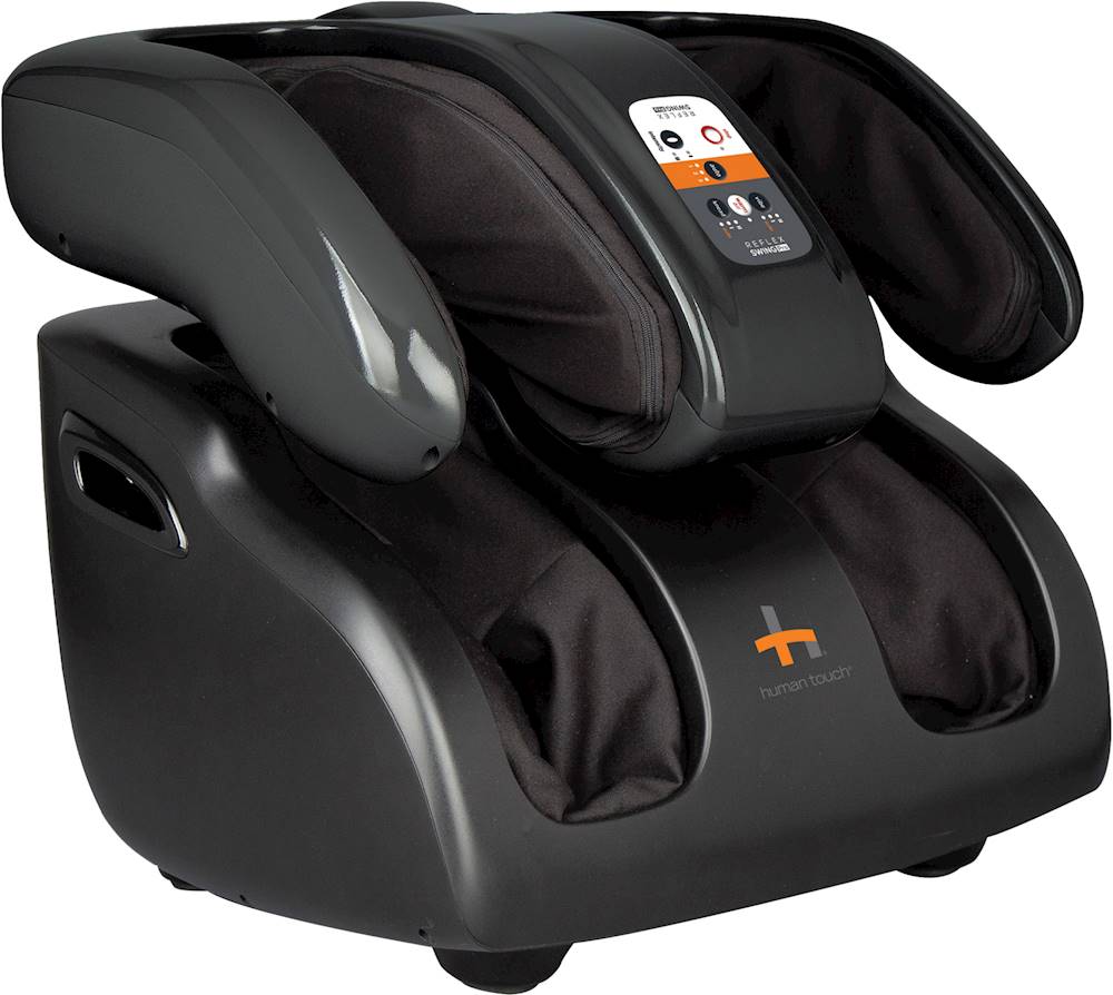 Human Touch - Reflex SWING Pro Foot, Calf, and Thigh Massager - Black/Gray