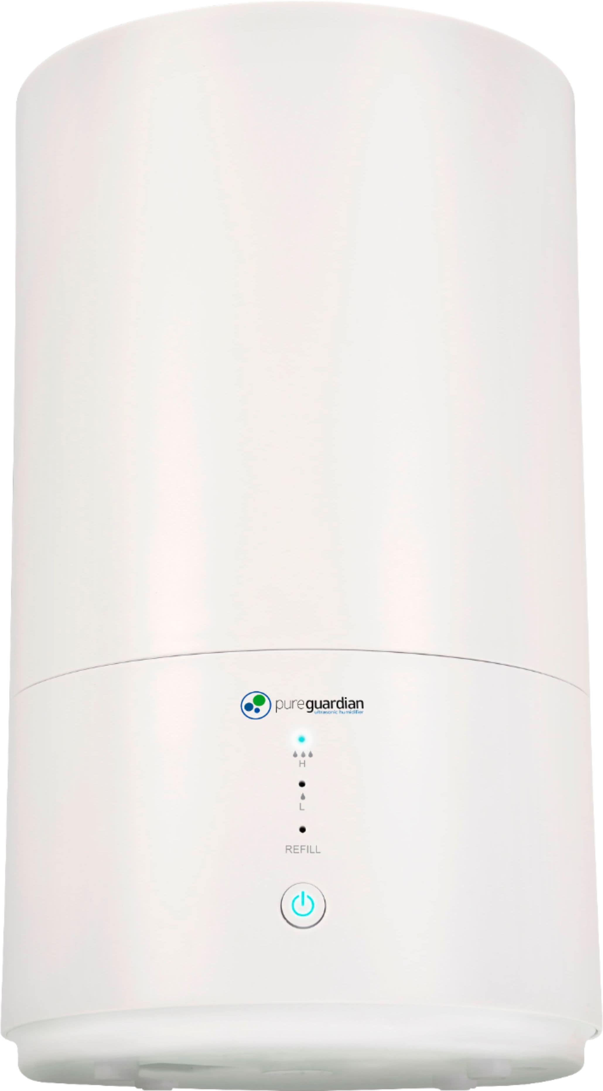 PureGuardian - PureGuardian Ultrasonic Cool Mist Top Fill Humidifier with Aromatherapy