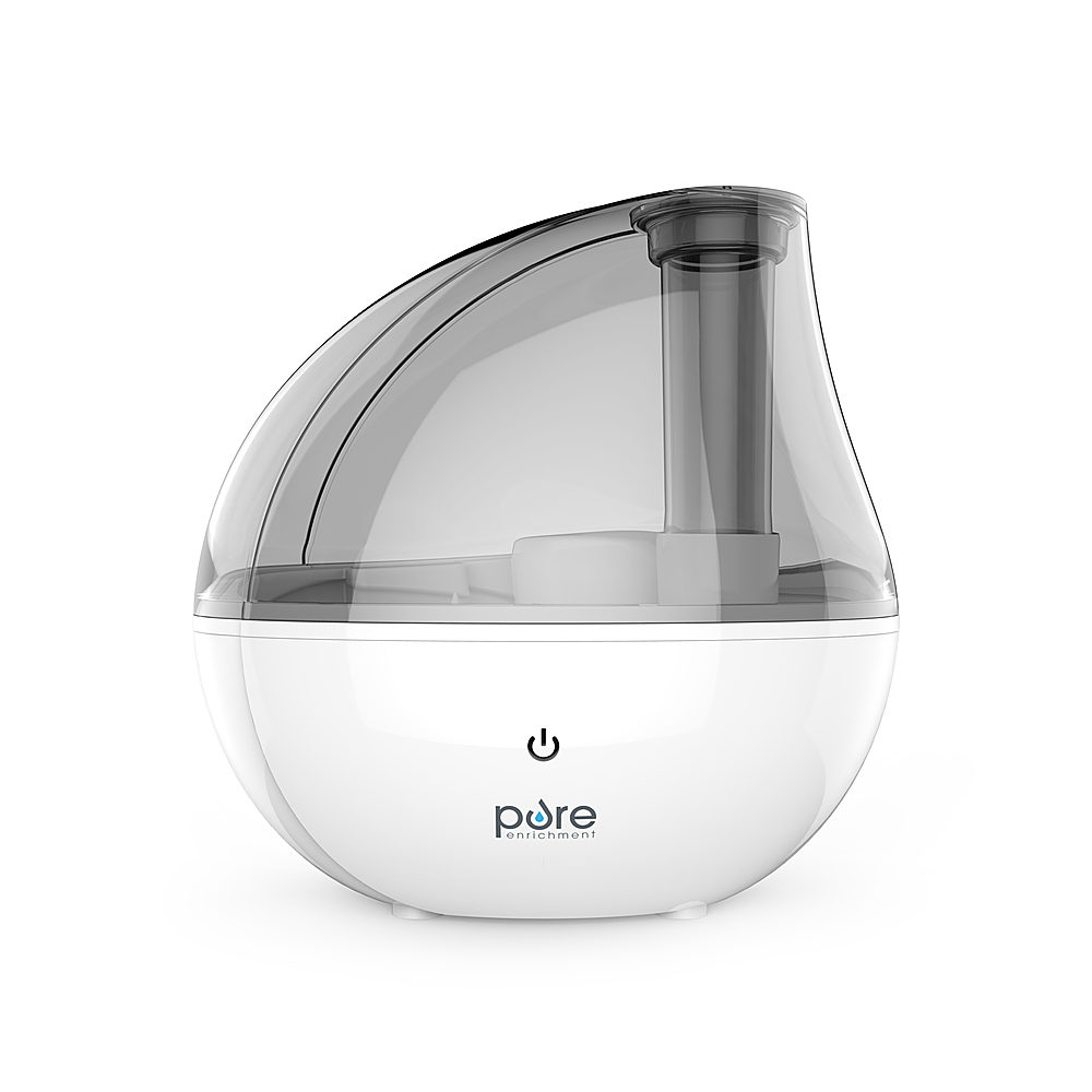 Pure Enrichment - Ultrasonic Cool Mist Humidifier with Optional Night Light - White