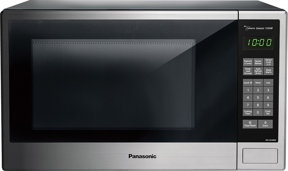 Panasonic-1.6 Cu. Ft. Family-Size Countertop Microwave