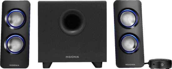 Insignia™ - 2.1 Bluetooth Speaker System (3-Piece)