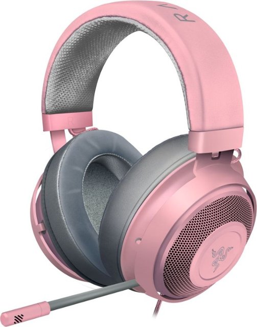 Razer - Kraken Quartz Edition Wired Stereo Gaming Headset - Pink