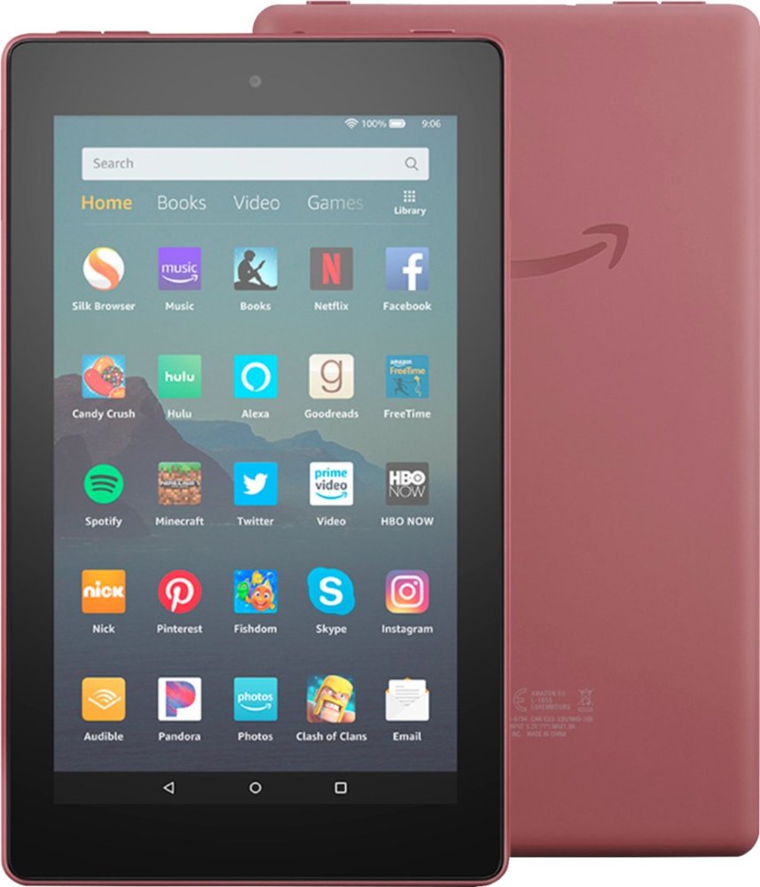 Amazon - Fire HD 7" Tablet 16GB -Plum