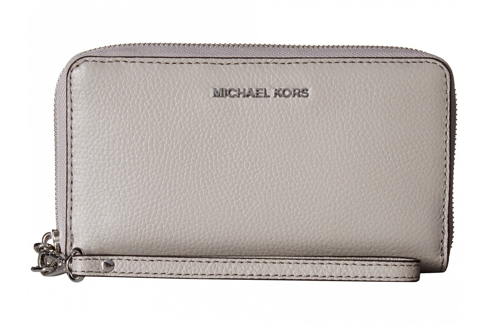 Michael Kors Large Flat Multifunction Phone Case - Pearl Grey