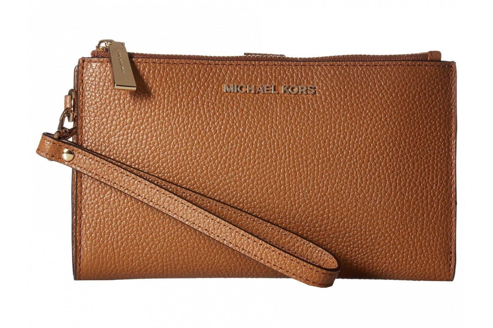 Michael Kors Double Zip Wristlet - Acorn