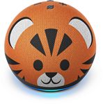 Amazon - Echo Dot (4th Gen) Kids Edition Designed for kids, with parental controls - Tiger