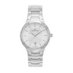 OLYMPIA - Women%27s Giorgio Milano Stainless Steel Watch with White Dial and Swarovski Crystals