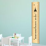 Rocket Ruler Growth Chart for Boys