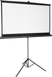 Insignia™ - 75" Tripod Projector Screen - Black/White