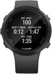 Garmin - Swim 2 Smartwatch 42mm Fiber-Reinforced Polymer - Slate With Silicone Band