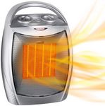 Portable Electric Space Heater with Thermostat