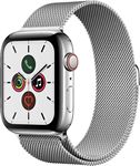 Apple Watch Series 5 (GPS + Cellular) 44mm Stainless Steel Case with Stainless Steel Milanese Loop