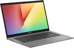 ASUS - VivoBook S14 14" Laptop - Indie Black/Light Gray