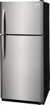 Frigidaire - 20.5 Cu. Ft. Top-Freezer Refrigerator - Stainless steel