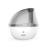 Pure Enrichment - Ultrasonic Cool Mist Humidifier with Optional Night Light - White