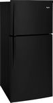 Whirlpool - 19.3 Cu. Ft. Top-Freezer Refrigerator - Black