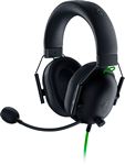 Razer - BlackShark V2 X Wired 7.1 Surround Sound Gaming Headset - Black