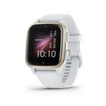 Garmin - Venu Sq 2 GPS Smartwatch 40mm Fiber-reinforced polymer - Cream Gold