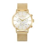 NOE - Men%27s Giorgio Milano Rose Gold Tone with Gold Stainless Steel Mesh Band