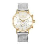 NOE - Men%27s Giorgio Milano Two - Tone with Stainless Steel Mesh Band