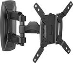 Rocketfish™ - Full-Motion TV Wall Mount for Most 19" - 39" TVs - Black