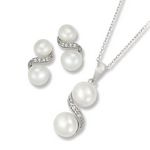 S-Shape Fresh Water Pearl Set