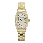 SARA-Women%27s Giorgio Milano Stainless Steel IP Gold with Swarovski Bezel